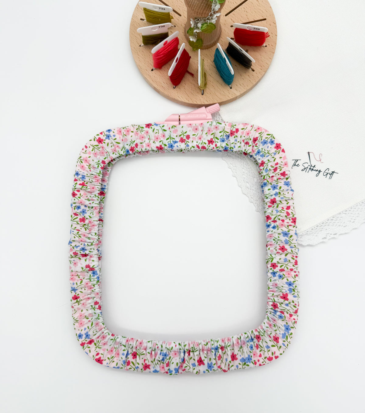 Cross Stitch Hoop cover 20–26 cm in diameter