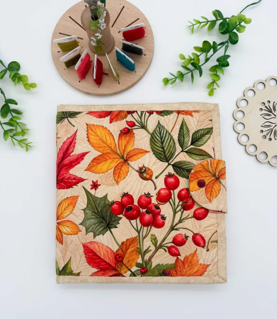 Cross-Stitch Project Organiser – Handmade Fabric Storage Bag