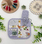 Cross-Stitch Mini Scissors Case Butterfly Print – Handmade Padded Holder