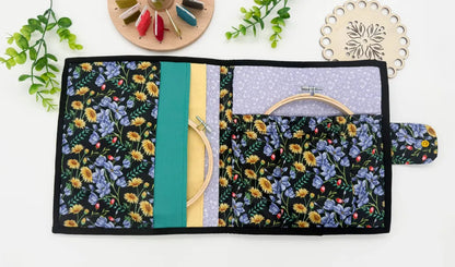 Cross-Stitch Project Organiser – Handmade Fabric Storage Bag