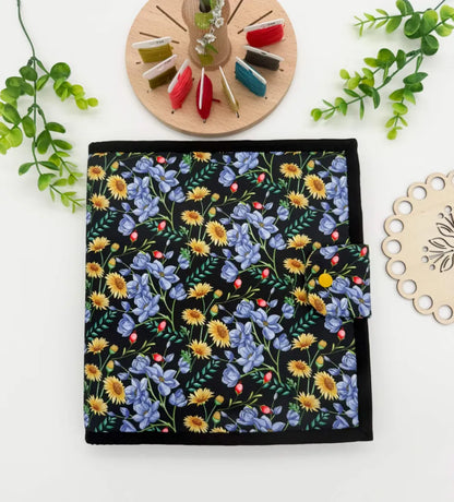 Cross-Stitch Project Organiser – Handmade Fabric Storage Bag