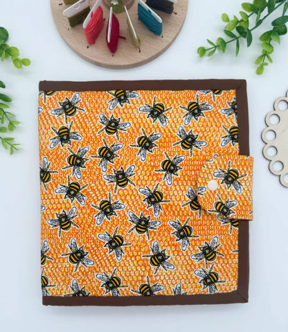 Cross-Stitch Project Organiser – Handmade Fabric Storage Bag