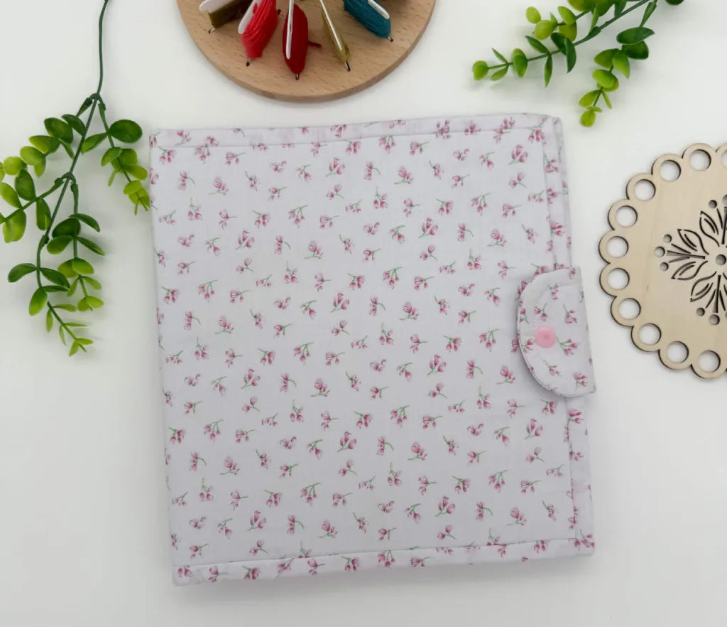 Cross-Stitch Project Organiser – Handmade Fabric Storage Bag