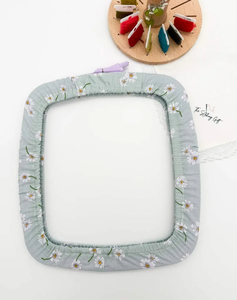 Cross Stitch Hoop cover 30-34cm in diameter