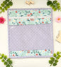 Cross Stitch Project Bag with Clear Vinyl Window | Handmade Embroidery Storage Bag 28 cm x 30 cm